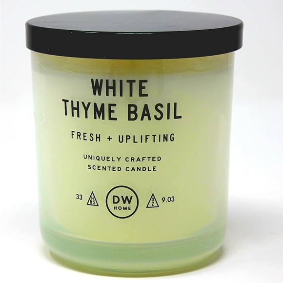 DW Home Other - DW Home White Thyme Basil Candle